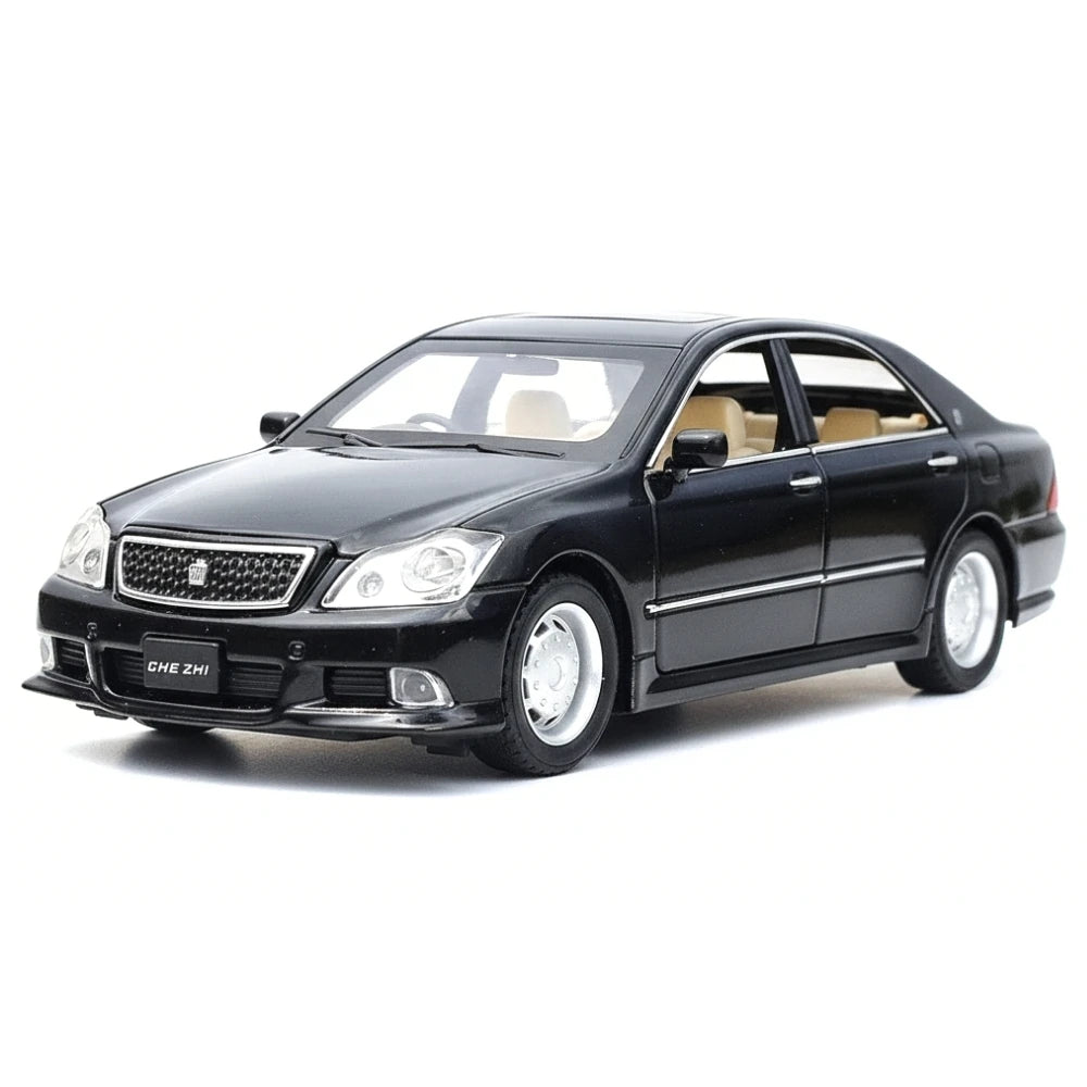 [TOY] 1:32 Toyota 2003 Crown S180 Black Model Car Die-Cast
