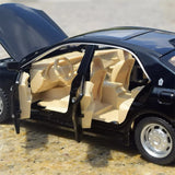 [TOY] 1:32 Toyota 2003 Crown S180 Black Model Car Die-Cast