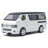 [TOY] 1:32 Toyota 2004 HiAce H200 White Model Car Die-Cast