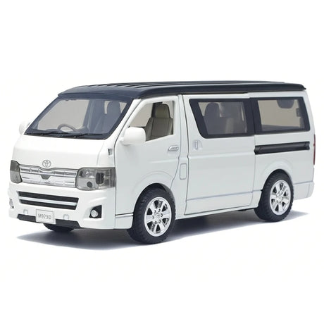Toyota 2004 HiAce H200 White 1:32 – Druckguss-Display-Modell in Druckguss