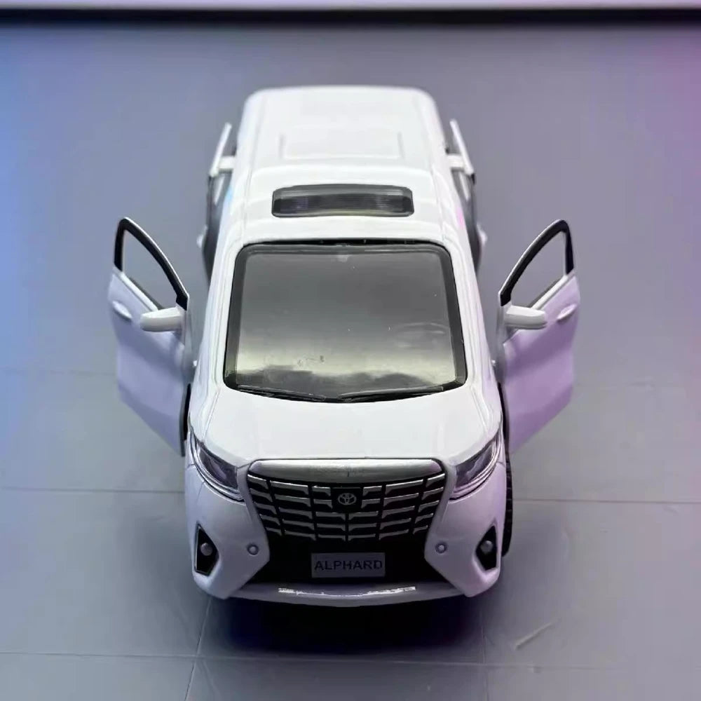 [TOY] 1:32 Toyota 2015 Alphard H30 White Model Car Die-Cast