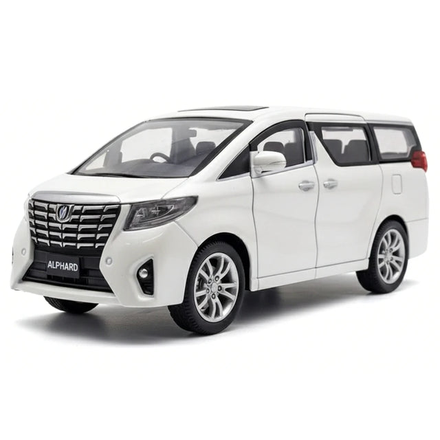 [TOY] 1:32 Toyota 2015 Alphard H30 White Model Car Die-Cast