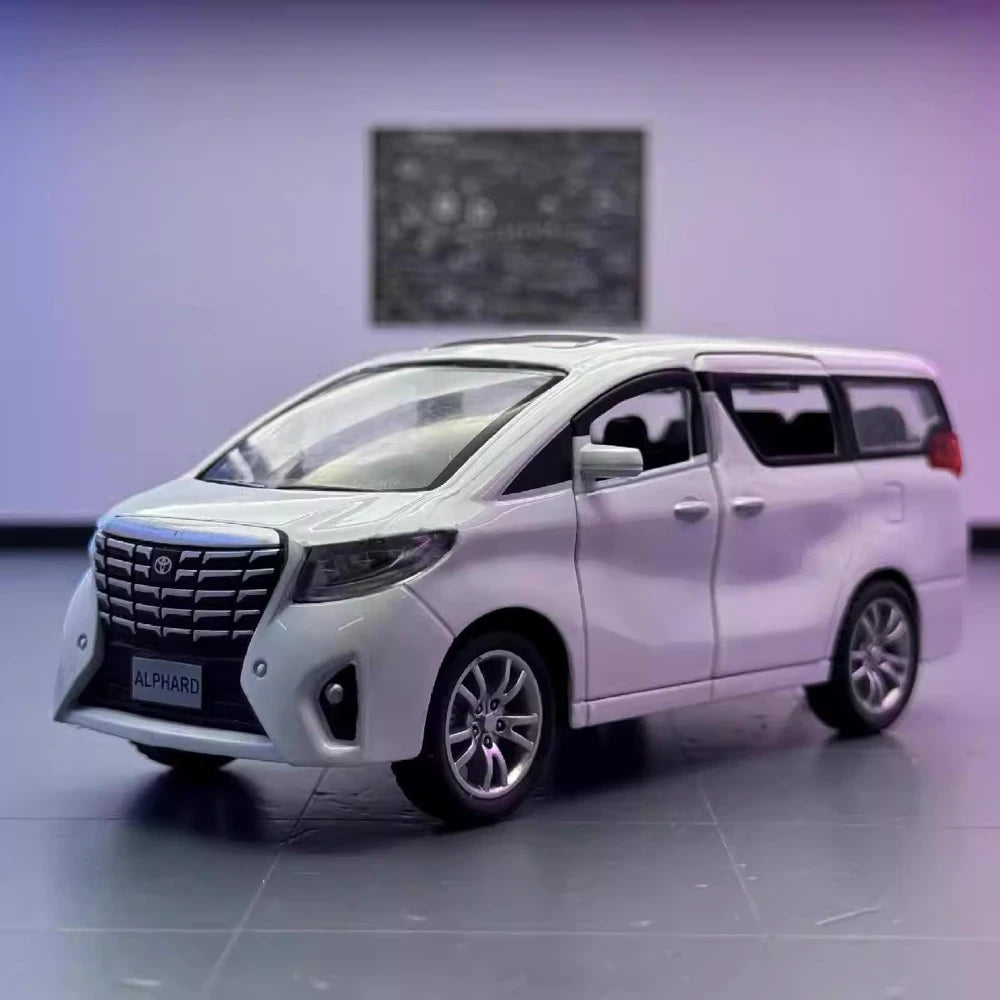 [TOY] 1:32 Toyota 2015 Alphard H30 White Model Car Die-Cast