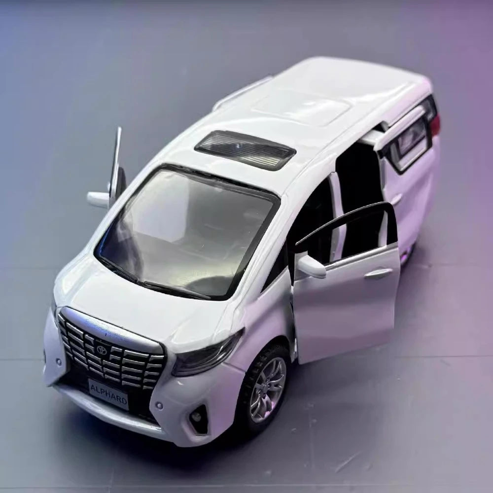 [TOY] 1:32 Toyota 2015 Alphard H30 White Model Car Die-Cast