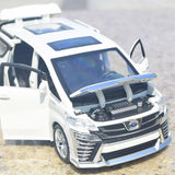 [TOY] 1:32 Toyota 2015 Vellfire H30 White Model Car Die-Cast