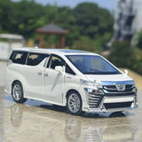 [TOY] 1:32 Toyota 2015 Vellfire H30 White Model Car Die-Cast