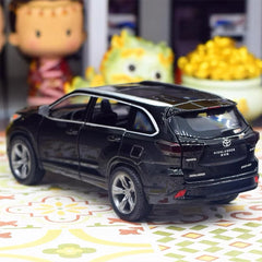 [TOY] 1:32 Toyota 2016 Highlander XU50 Black Model Car Die-Cast