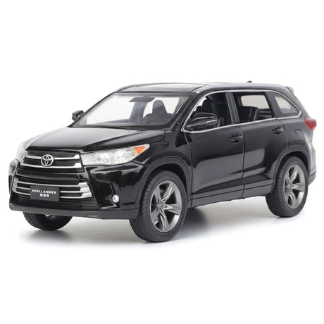 [TOY] 1:32 Toyota 2016 Highlander XU50 Black Model Car Die-Cast