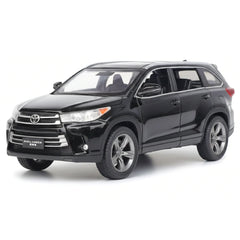 [TOY] 1:32 Toyota 2016 Highlander XU50 Black Model Car Die-Cast