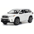 [TOY] 1:32 Toyota 2016 Highlander XU50 White Model Car Die-Cast