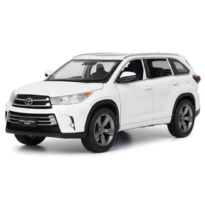 [TOY] 1:32 Toyota 2016 Highlander XU50 White Model Car Die-Cast
