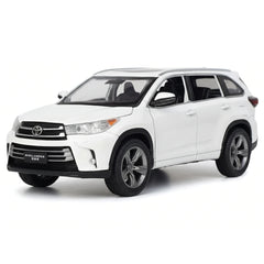 [TOY] 1:32 Toyota 2016 Highlander XU50 White Model Car Die-Cast
