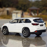 [TOY] 1:32 Toyota 2016 Highlander XU50 White Model Car Die-Cast