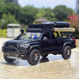 [TOY] 1:32 Toyota 2016 Tacoma TRD Off-Road Camping nero modellino di auto Die-Cast