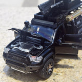 [TOY] 1:32 Toyota 2016 Tacoma TRD Off-Road Camping nero modellino di auto Die-Cast