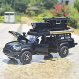 [TOY] 1:32 Toyota 2016 Tacoma TRD Off-Road Camping nero modellino di auto Die-Cast