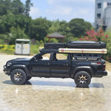[TOY] 1:32 Toyota 2016 Tacoma TRD Off-Road Camping nero modellino di auto Die-Cast