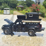 [TOY] 1:32 Toyota 2016 Tacoma TRD Off-Road Camping nero modellino di auto Die-Cast