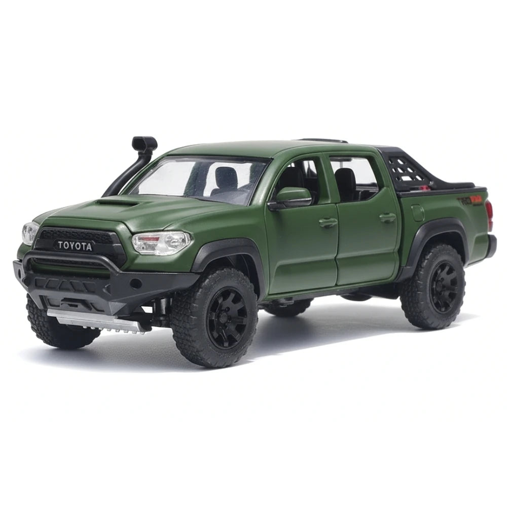 [TOY] 1:32 Toyota 2016 Tacoma TRD Off-Road Green Model Car Die-Cast