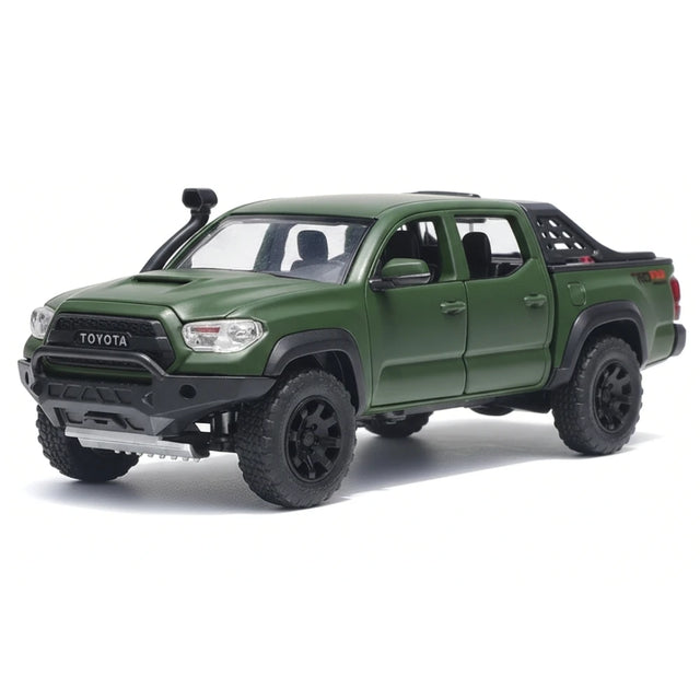 [TOY] 1:32 Toyota 2016 Tacoma TRD Off-Road Green Model Car Die-Cast