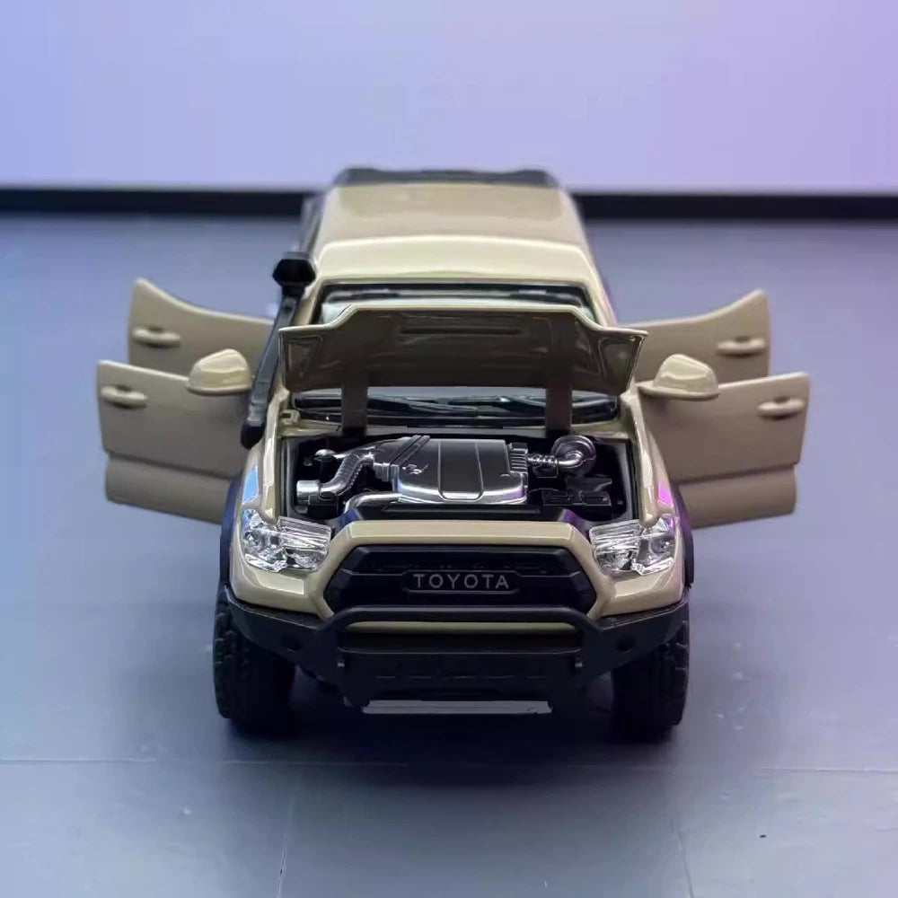 [TOY] 1:32 Toyota 2016 Tacoma TRD Off-Road Yellow Model Car Die-Cast