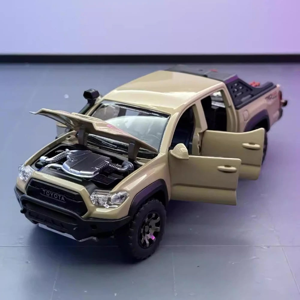 [TOY] 1:32 Toyota 2016 Tacoma TRD Off-Road Yellow Model Car Die-Cast