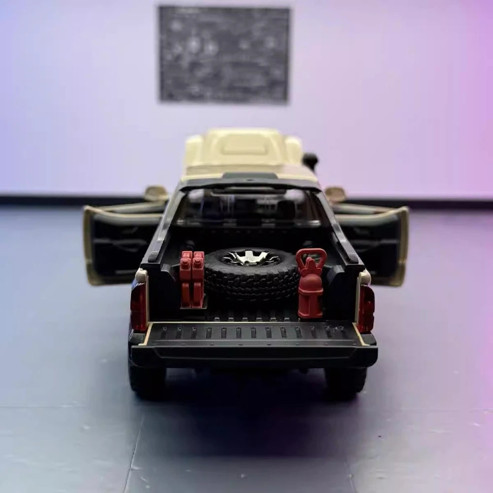 [TOY] 1:32 Toyota 2016 Tacoma TRD Off-Road jaune voiture miniature Die-Cast