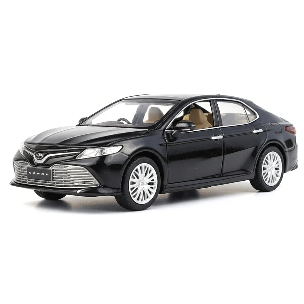 [TOY] 1:32 Toyota 2017 Camry XV70 Black Model Car Die-Cast