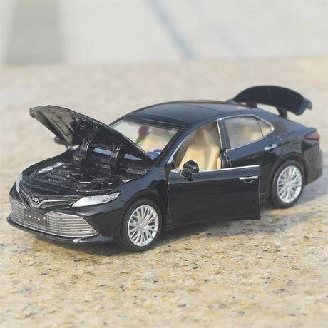 [TOY] 1:32 Toyota 2017 Camry XV70 Black Model Car Die-Cast