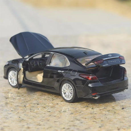 [TOY] 1:32 Toyota 2017 Camry XV70 Black Model Car Die-Cast
