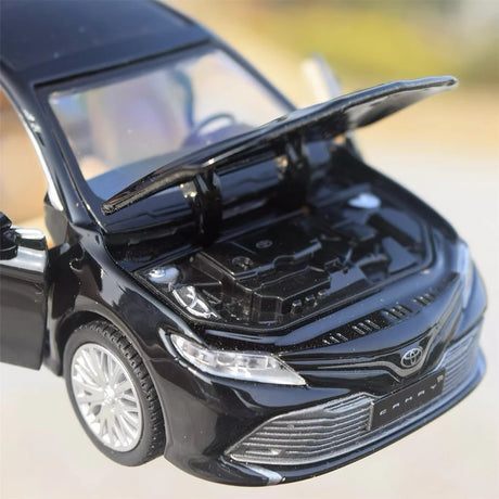 [TOY] 1:32 Toyota 2017 Camry XV70 Black Model Car Die-Cast