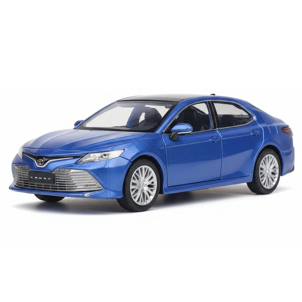 [TOY] 1:32 Toyota 2017 Camry XV70 Blue Model Car Die-Cast