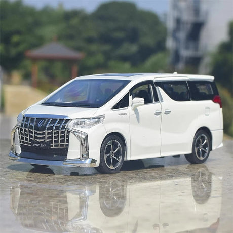 [TOY] 1:32 Toyota 2018 Alphard H30 vit modellbil Die-Cast