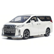 Toyota 2018 Alphard H30 valkoinen 1:32 – painevalettu pienoismalli esillepanoon