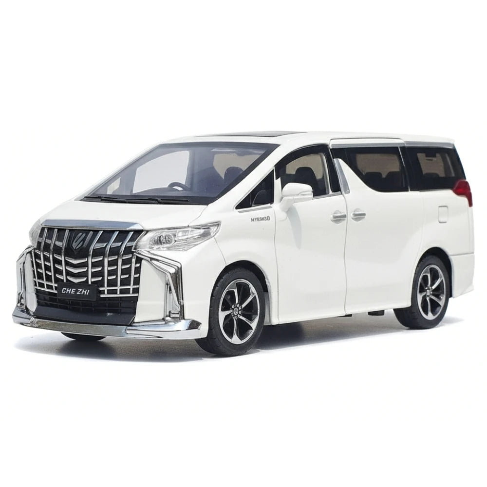 [TOY] 1:32 Toyota 2018 Alphard H30 White Model Car Die-Cast