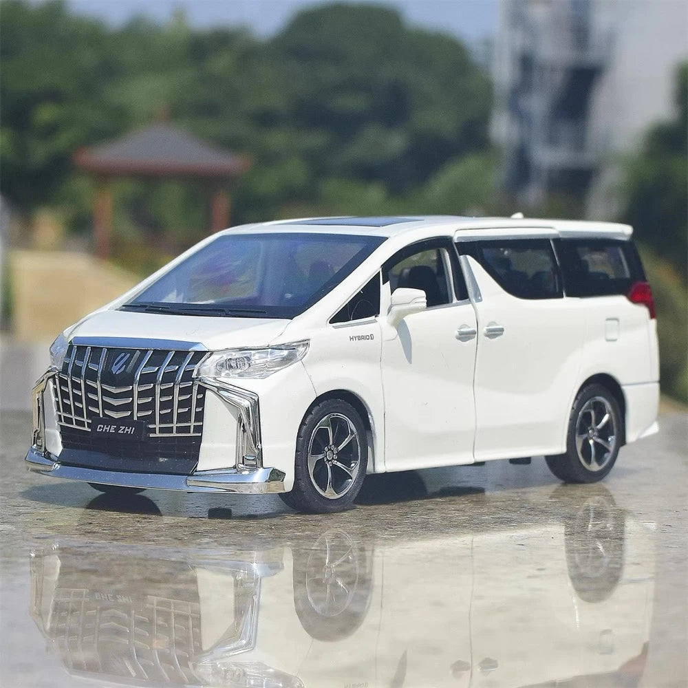[TOY] 1:32 Toyota 2018 Alphard H30 White Model Car Die-Cast
