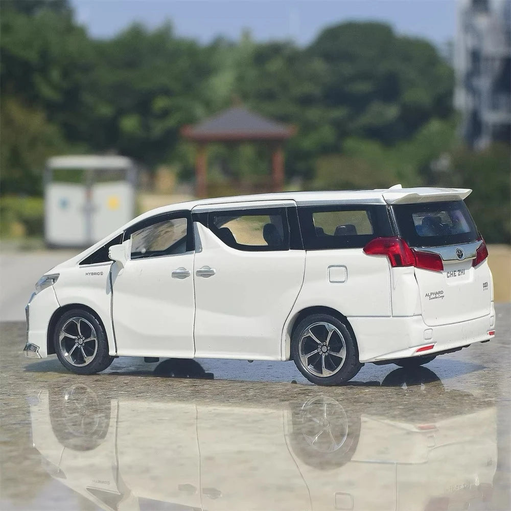 [TOY] 1:32 Toyota 2018 Alphard H30 White Model Car Die-Cast