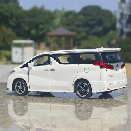 [TOY] 1:32 Toyota 2018 Alphard H30 vit modellbil Die-Cast