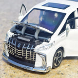 [TOY] 1:32 Toyota 2018 Alphard H30 White Model Car Die-Cast