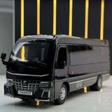 [TOY] 1:32 Toyota 2018 Coaster B80 Black Model Car Die-Cast