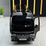[TOY] 1:32 Toyota 2018 Coaster B80 Black Model Car Die-Cast