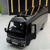[TOY] 1:32 Toyota 2018 Coaster B80 Black Model Car Die-Cast