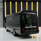 [TOY] 1:32 Toyota 2018 Coaster B80 Black Model Car Die-Cast