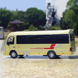 [TOY] 1:32 Toyota 2018 Coaster B80 Gold Model Car Die-Cast