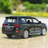 [TOY] 1:32 Toyota 2018 Land Cruiser LC200 VX Black Model Car Die-Cast