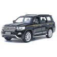 [TOY] 1:32 Toyota 2018 Land Cruiser LC200 VX Black Model Car Die-Cast
