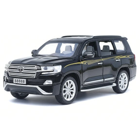 [TOY] 1:32 Toyota 2018 Land Cruiser LC200 VX Black Model Car Die-Cast