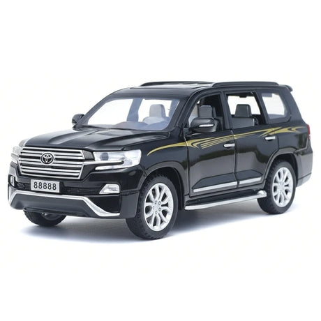 [TOY] 1:32 Toyota 2018 Land Cruiser LC200 VX Black Model Car Die-Cast