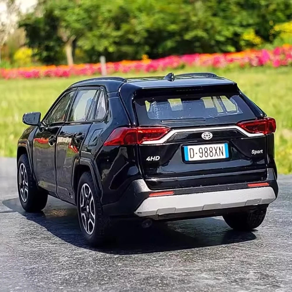 [TOY] 1:32 Toyota 2018 RAV4 XA50 Black Model Car Die-Cast
