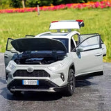 [TOY] 1:32 Toyota 2018 RAV4 XA50 Gray Model Car Die-Cast